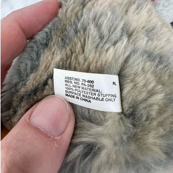 VTG TIGER Furby 1998 70-800 Gray/Gray w/ Green Eyes and Pink Ears UNTESTED - Picture 7 of 7